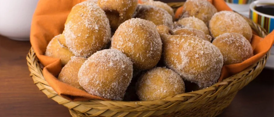 bolinho de chuva ricetta