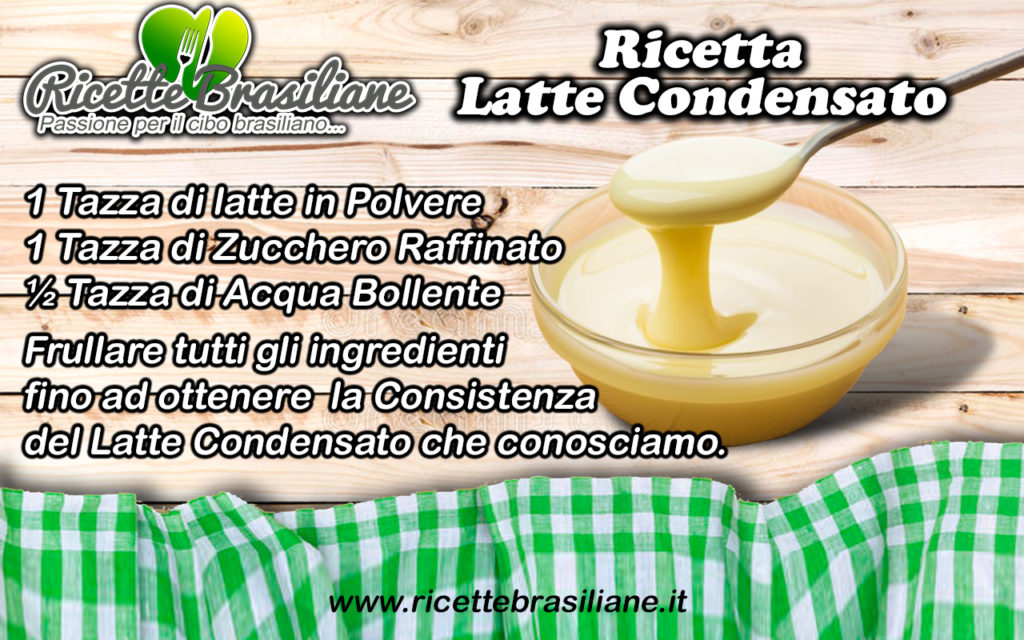 Latte Condensato Ricetta Fai da te