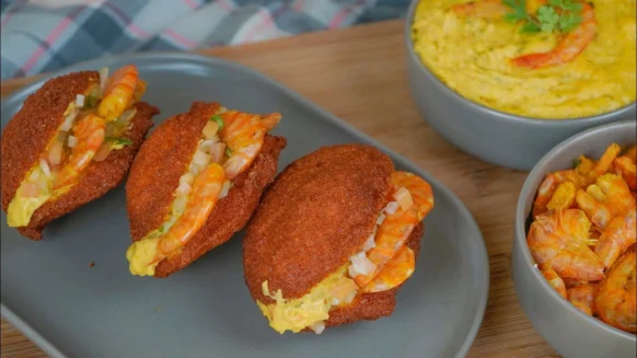 Ricetta Acarajé con vatapa