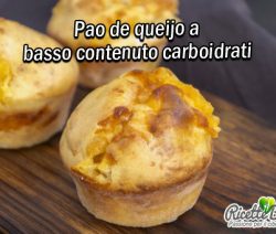 Pao de queijo a basso contenuto carboidrati